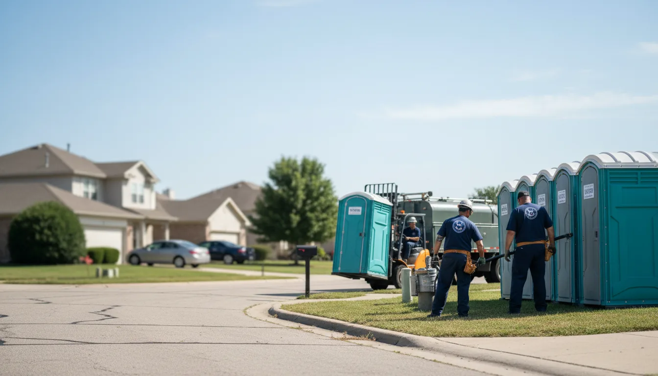 Porta Potty Rental in Arnold, KS near me